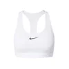 NIKE Športni nederček Swoosh, bela