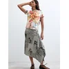 Desigual Majica azur / mandarina / losos / bela
