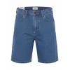 WRANGLER Kavbojke LIGHT & SOFT FRONTIER DARK STONE SHORTS moder denim