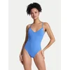 Roxy Kopalni kostum Solid Essentials ERJX103796 Svetlo modra