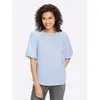 heine Bluza modra / bela