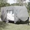 Navlaka za karavan siva 670x250x220 cm netkana tkanina