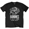 Ramones Majica Belgique Unisex Black S