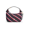 TOMMY HILFIGER Ročna torbica mornarska/rdeča/bela