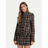 ViCOLO Suknjič TF0204 Rjava Regular Fit