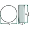 PVC spojna puša 64756223600F