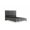 Hanah Home Ram za krevet Abella, 120x121x200 cm, Sivi