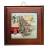 SERBIA ART Poklon suvenir Mapa Srbije sa drvenim ramom S