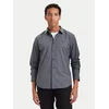 Calvin Klein Srajca Gingham LV04LH100G Mornarsko modra Slim Fit