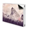tulup.si Pokrov za radiator PVC Gora v gozdu 100x60 cm