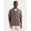 Calvin Klein Srajca LV04LF114G Rjava Relaxed Fit