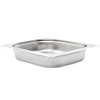 shumee vidaXL Gastronorm posode 4 kosi, GN 1/2, 65 mm, nerjaveče jeklo