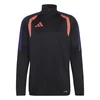 Adidas TIRO26L TR TOP, muška majica za nogomet zip, crna NEE89