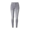 VILA Kavbojke VISARAH siv denim