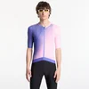 Dres Rapha Mens Pro Team Training Jersey Surface Print - Blue L