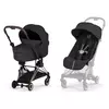 Cybex duo sistem Coya, Sepia Black (rosegold ram)