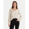 Maryley Bluza 25IB824/18LA Bež Regular Fit