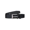 Tommy Hilfiger za moške. AM0AM08363 Usnjeni pas New Aly marine (100 cm), Priložnostno, Mornarica