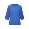 VIVANCE Pulover modra