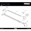 THULE REZERVNI DEL WING BAR EDGE 9591 - 9595 THULE SP 52333 POKROVČEK ZA WINGBAR EDGE 9591 - 9595 - LEVO