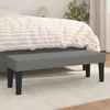 Klupa tamnosivi 100x30x30 cm od tkanine