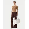 Calvin Klein Ročna torba Foil Logo Tote W/Pouch LV04F3274G Bela