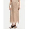ViCOLO Midi krilo TD0022 Bež Regular Fit