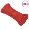 Brodski konop crveni 5 mm 100 m od polipropilena