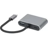 IBO iBox IUHCHDVGA USB Type-C hub 4-v-1 (USB 3.0 + PD 100W + HDMI 4K + VGA)
