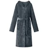vidaXL Ritualna kapuca Temno modra xl Flanel