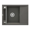 Deante ZRM T11A Granitna sudopera Magnetic, Antracit