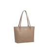 LANCASTER Paris Nakupovalna torba cabas épaule Zippée M Smooth 437-07 Praline bež