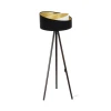 Stojeća lampa GALAXY 1xE27/60W/230V crna/wenge