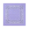 Party ruta bandana bombažna vijolična 54x54 cm