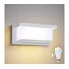 Brilagi - LED RGBW spoljašnja zidna svetiljka BRICKY 1xE27/15W/230V bela IP54