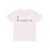 LONSDALE Majica temno siva/rosé/bela