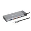 Manhattan docking station 130714 10in1 USB-C - 2xHDMI, 5xUSB, LAN, PD 100W