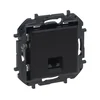Legrand - RJ45 Ethernet utičnica bez okvira NILOE STEP, crna