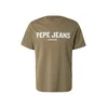 Pepe Jeans Majica kaki/bela