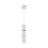Luster na sajli BAMBOO 1xGU10/10W/230V bela