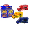 slomart LEAN TOYS Reševalna vozila (policija, gasilci, rešilec) s pogonom na trenje