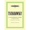 TSCHAIKOWSKY:20 AUSGEWAHLTE LIEDER/SELECTED SONGS MEDIUM VOICE