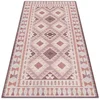 Decormat Zunanja preproga Bledo roza diamanti 150x225 cm