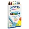 Flomaster školski 6boja giotto maxi fila 453000