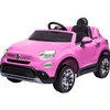 ThemaSport auto na baterije fiat 500x – licencirani model 12v | roze ( ts-180-2r - roze )