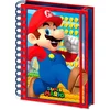 Northix Beležnica Super Mario A5 Wiro z 80 stranmi idealna za zapiske