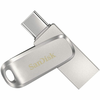 SanDisk STICK 64GB USB 3.1 SanDisk Ultra Dual Drive Luxe Type-C srebrne barve