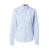 HUGO Srajca Essentia 50552601 Modra Regular Fit