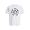 Jack & Jones Junior Majica JPRBLUZANDER črna / bela