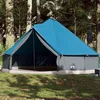 Vidaxl vidaXL Družinski šotor Teepee za 12 oseb, moder, vodoodporen